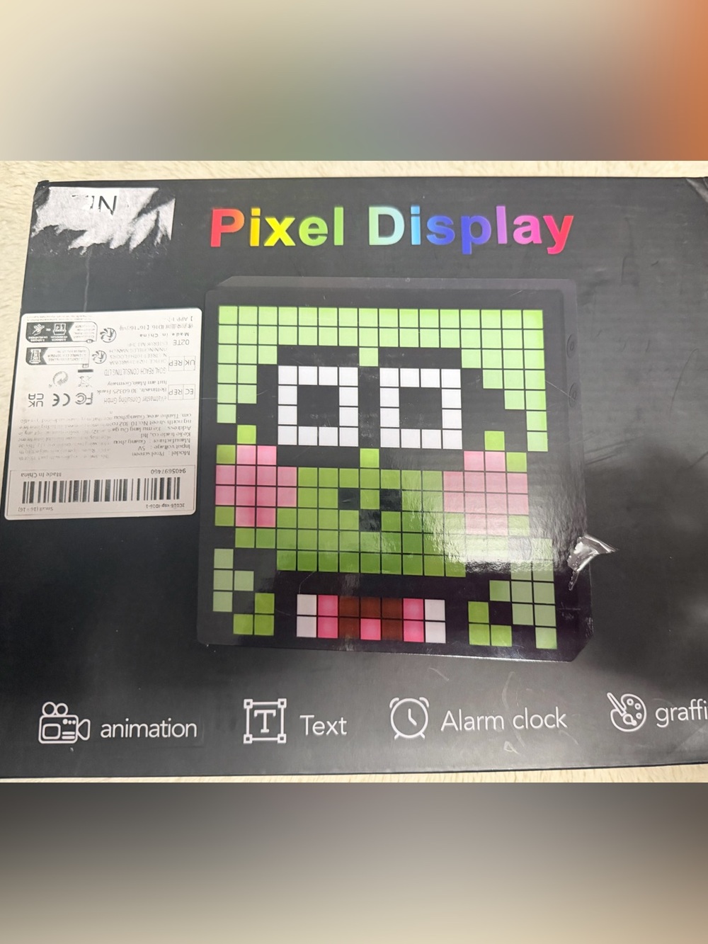 Pixel Display LED Pixel Art Panel- still sealed